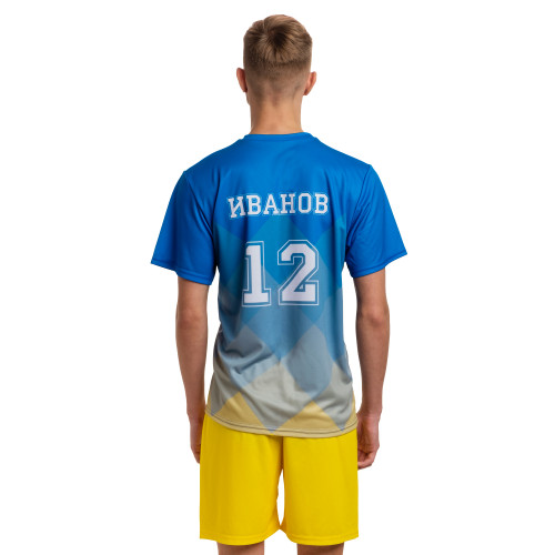 Форма волейбольная с коротким рукавом и O-вырезом 58