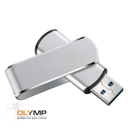 USB flash-карта 16Гб                                                                                         серебристый   