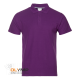 Рубашка поло мужская STAN хлопок/полиэстер 185, 04 фиолетовый 